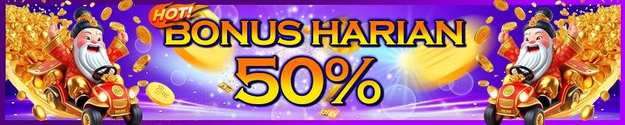 Neroslot Bonus Harian 50%